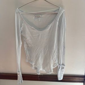 2 Pack of Woman’s Distressed Ribbed Long Sleeves